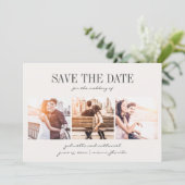 Erstellen Sie Ihr eigenes, modernes, handgeschrieb Save The Date (Stehend Vorderseite)