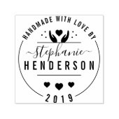 Erstellen Sie Ihr eigenes modernes Handwerk "Handm Permastempel (Design)