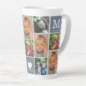 Erstellen Sie Ihr eigenes Monogramm für 12 Collage Milchtasse (Rechte Ecke)