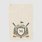 Erstellen Sie Ihr eigenes Monogramm Golfhandtuch (Vorderseite)