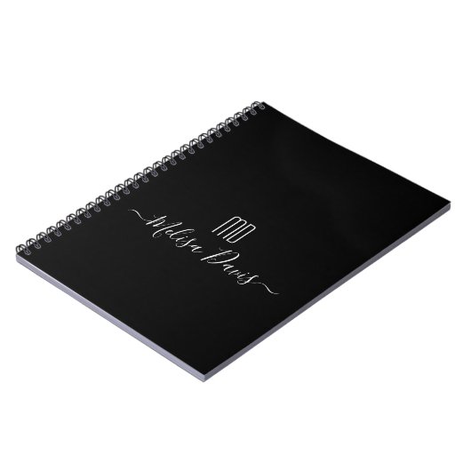 Erstellen Sie Ihr eigenes Monogramm Notizblock (Linke Seite)