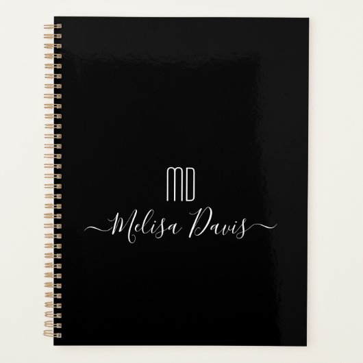 Erstellen Sie Ihr eigenes Monogramm  Planer (Vorderseite)