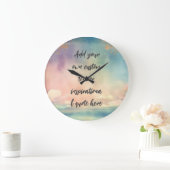 Erstellen Sie Ihr eigenes Motivierend Angebot für Große Wanduhr (Zuhause)