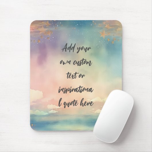 Erstellen Sie Ihr eigenes Motivierend Angebot für  Mousepad (Mit Mouse)