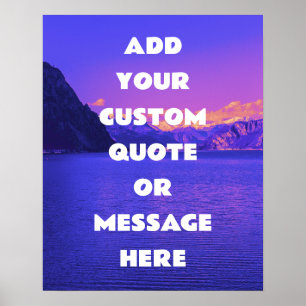 Erstellen Sie Ihr eigenes Motivierend Angebot Poster