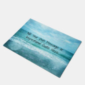 Erstellen Sie Ihr eigenes Motivierend Inspirations Fußmatte (Schrägansicht)