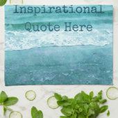 Erstellen Sie Ihr eigenes Motivierend Inspirations Geschirrtuch (Gefaltet)