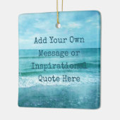 Erstellen Sie Ihr eigenes Motivierend Inspirations Keramikornament (Links)