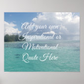 Erstellen Sie Ihr eigenes Motivierend Inspirations Poster (Vorne)