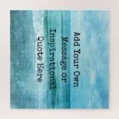 Erstellen Sie Ihr eigenes Motivierend Inspirations Puzzle (Horizontal)