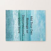 Erstellen Sie Ihr eigenes Motivierend Inspirations Puzzle (Horizontal)