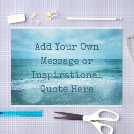 Erstellen Sie Ihr eigenes Motivierend Inspirations Seidenpapier (Handwerk)