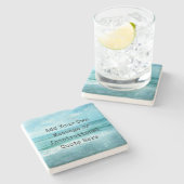 Erstellen Sie Ihr eigenes Motivierend Inspirations Steinuntersetzer (Seitenansicht)