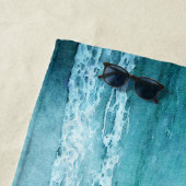 Erstellen Sie Ihr eigenes Motivierend Inspirations Strandtuch (Beispiel)