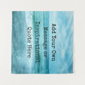 Erstellen Sie Ihr eigenes Motivierend Inspirations Wandteppich (Vorderseite (Horizontal))