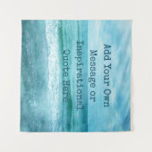 Erstellen Sie Ihr eigenes Motivierend Inspirations Wandteppich (Vorderseite (Horizontal))