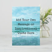 Erstellen Sie Ihr eigenes Motivierend inspirierend (Stehend Vorderseite)