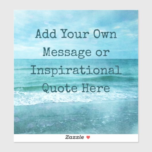 Erstellen Sie Ihr eigenes Motivierend inspirierend Aufkleber (Blatt)