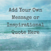 Erstellen Sie Ihr eigenes Motivierend inspirierend Aufkleber (Vorderseite)