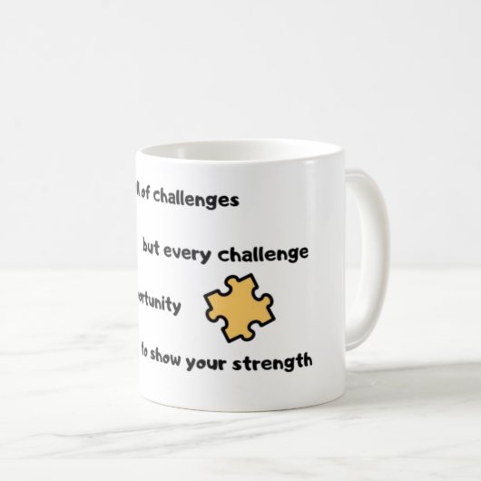 Erstellen Sie Ihr eigenes Motivierend inspirierend Kaffeetasse (VorderseiteRechts)
