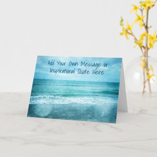 Erstellen Sie Ihr eigenes Motivierend inspirierend Karte (Gelbe Blume)