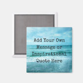 Erstellen Sie Ihr eigenes Motivierend inspirierend Magnet (Vorderseite/Rückseite)