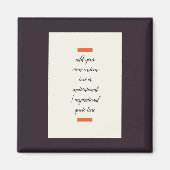 Erstellen Sie Ihr eigenes Motivierend/inspirierend Magnet (Vorne)