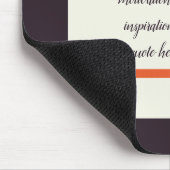 Erstellen Sie Ihr eigenes Motivierend/inspirierend Mousepad (Ecke)