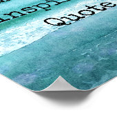 Erstellen Sie Ihr eigenes Motivierend inspirierend Poster (Ecke)