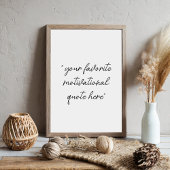 Erstellen Sie Ihr eigenes Motivierend Skriptangebo Poster