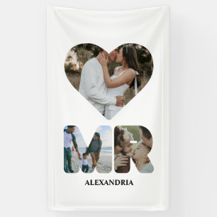 Erstellen Sie Ihr eigenes Mr. and Mrs. Foto Matchi Banner