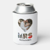 Erstellen Sie Ihr eigenes Mr. and Mrs. Foto Matchi Dosenkühler (Kanne Rückseite)