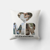 Erstellen Sie Ihr eigenes Mr. and Mrs. Foto Matchi Kissen (Rückseite)