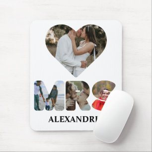Erstellen Sie Ihr eigenes Mr. and Mrs. Foto Matchi Mousepad