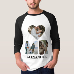 Erstellen Sie Ihr eigenes Mr. and Mrs. Foto Matchi T-Shirt