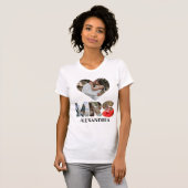 Erstellen Sie Ihr eigenes Mr. and Mrs. Foto Matchi T-Shirt (Vorne ganz)