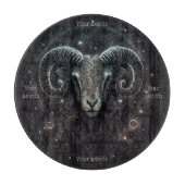Erstellen Sie Ihr eigenes mystical Aries Glass Alt Schneidebrett (Vorderseite)