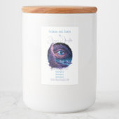 Erstellen Sie Ihr eigenes mystisches Auge. Lebensmitteletikett (Vorderseite)