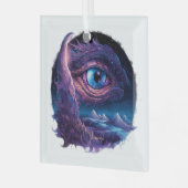 Erstellen Sie Ihr eigenes mystisches Auge. Ornament Aus Glas (Vorderseite links)