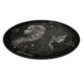 Erstellen Sie Ihr eigenes mystisches Gemini Glass  Schneidebrett