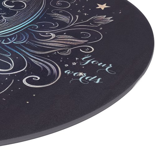 Erstellen Sie Ihr eigenes mystisches Silbermond-Al Schneidebrett (Ecke)