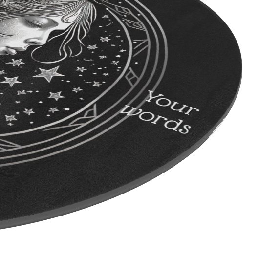 Erstellen Sie Ihr eigenes mystisches Virgo Glass A Schneidebrett (Ecke)