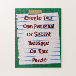 Erstellen Sie Ihr eigenes Nachrichtenpuzzle Puzzle