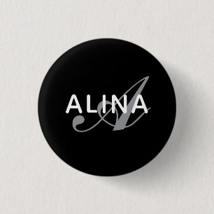Erstellen Sie Ihr eigenes Namensmonogramm-Design 1 Button