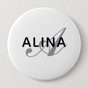 Erstellen Sie Ihr eigenes Namensmonogramm-Design 4 Button
