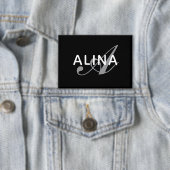 Erstellen Sie Ihr eigenes Namensmonogramm Rechteck Button (Insitu)