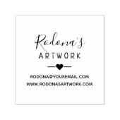 Erstellen Sie Ihr eigenes Namensnetzwerk Permastempel (Design)