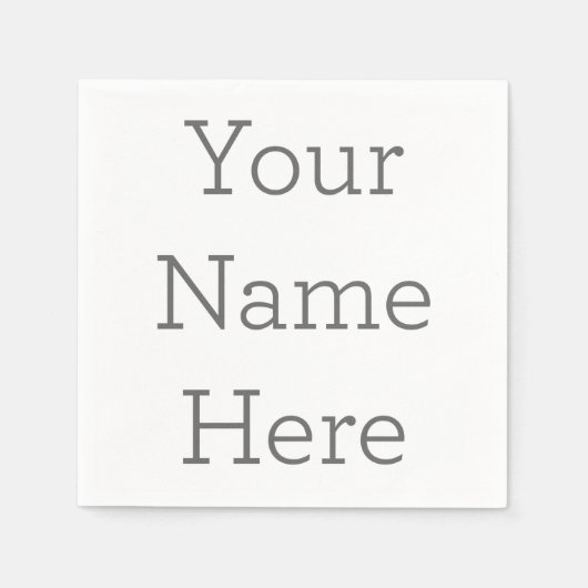 Papierservietten, Standard- Cocktailserviette (Vorderseite)