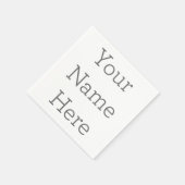 Papierservietten, Standard- Cocktailserviette (Ecke)