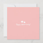 Erstellen Sie Ihr eigenes neues Foto zum Hochzeits Karte (Rückseite)